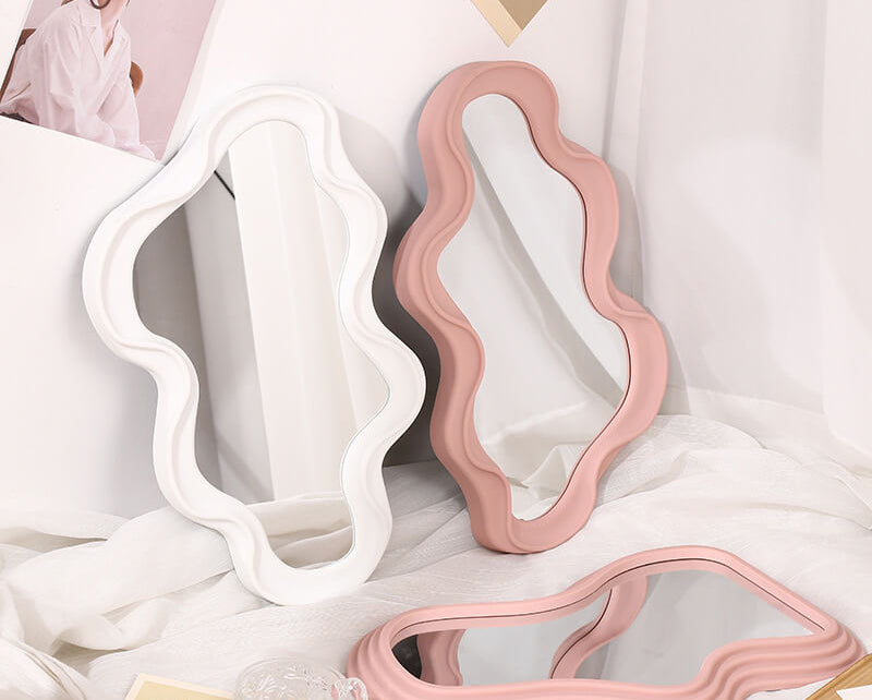 Irregular Wavy Wall Mirror