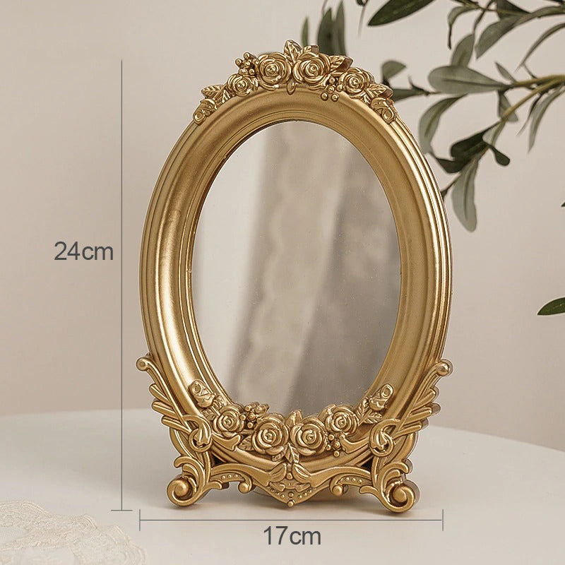 Golden ArtHoe Mirror