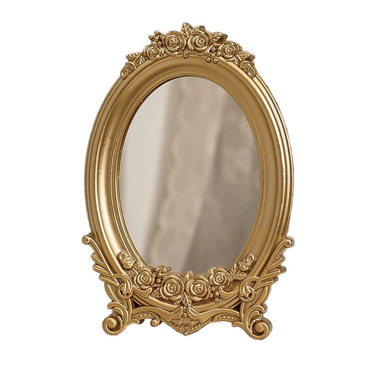 Golden ArtHoe Mirror