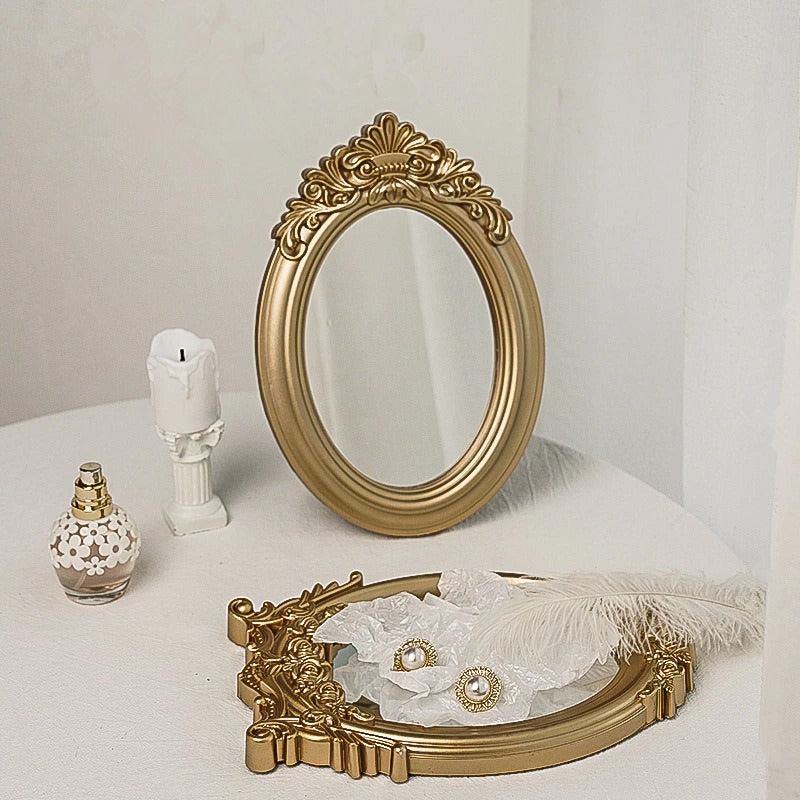 Golden ArtHoe Mirror